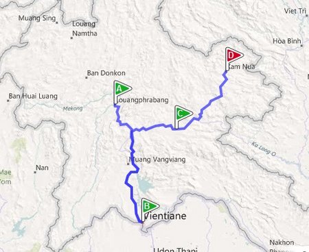 Laos-Itinerary