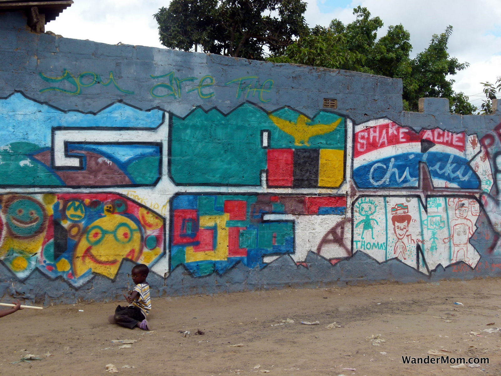Lusaka-Zambia-Lusaka-Experience-Township-Tour-Garden-Mural